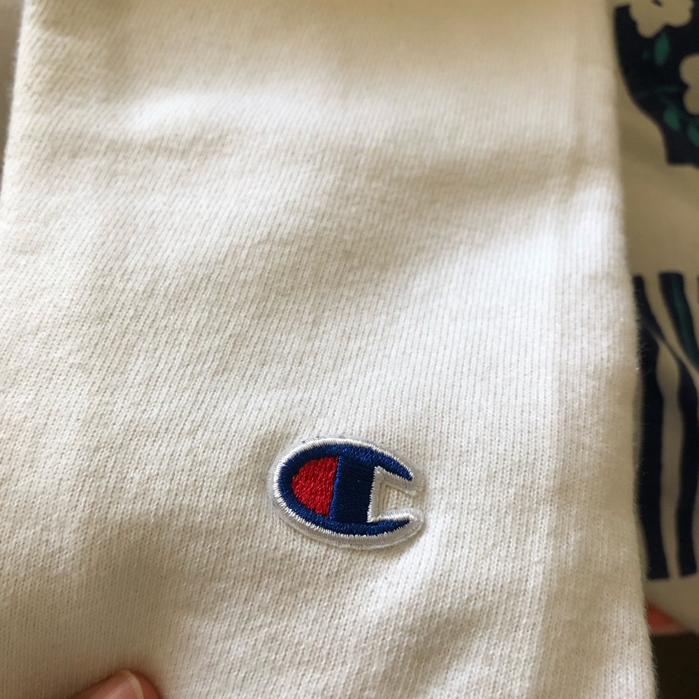 White Champion Crewneck/Sweater Reverse Weave - Picture 4 of 4